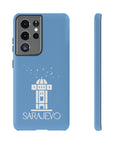 SARAJEVO SEBILJ Phone Case - Light Blue