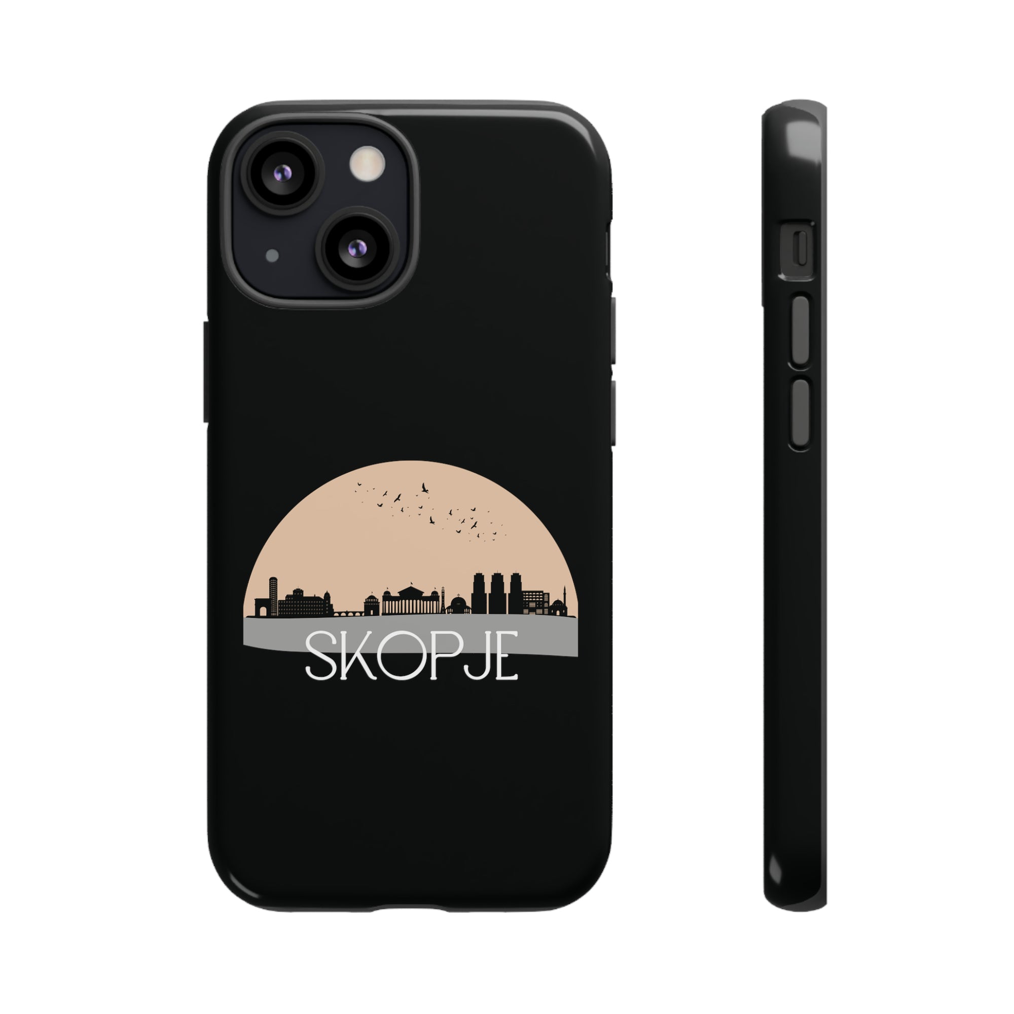 SKOPJE Phone Case - Black