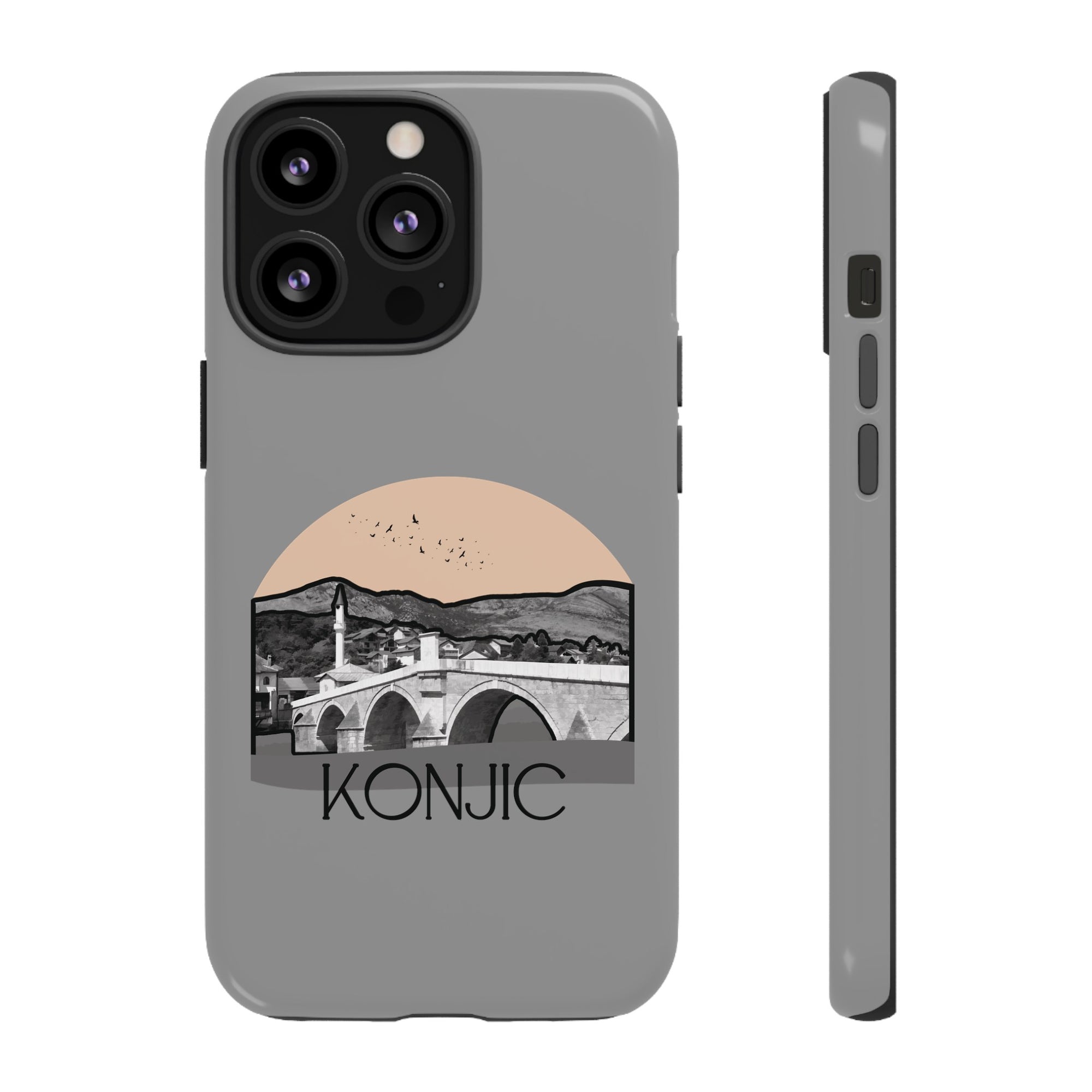 KONJIC Phone Case - Grey