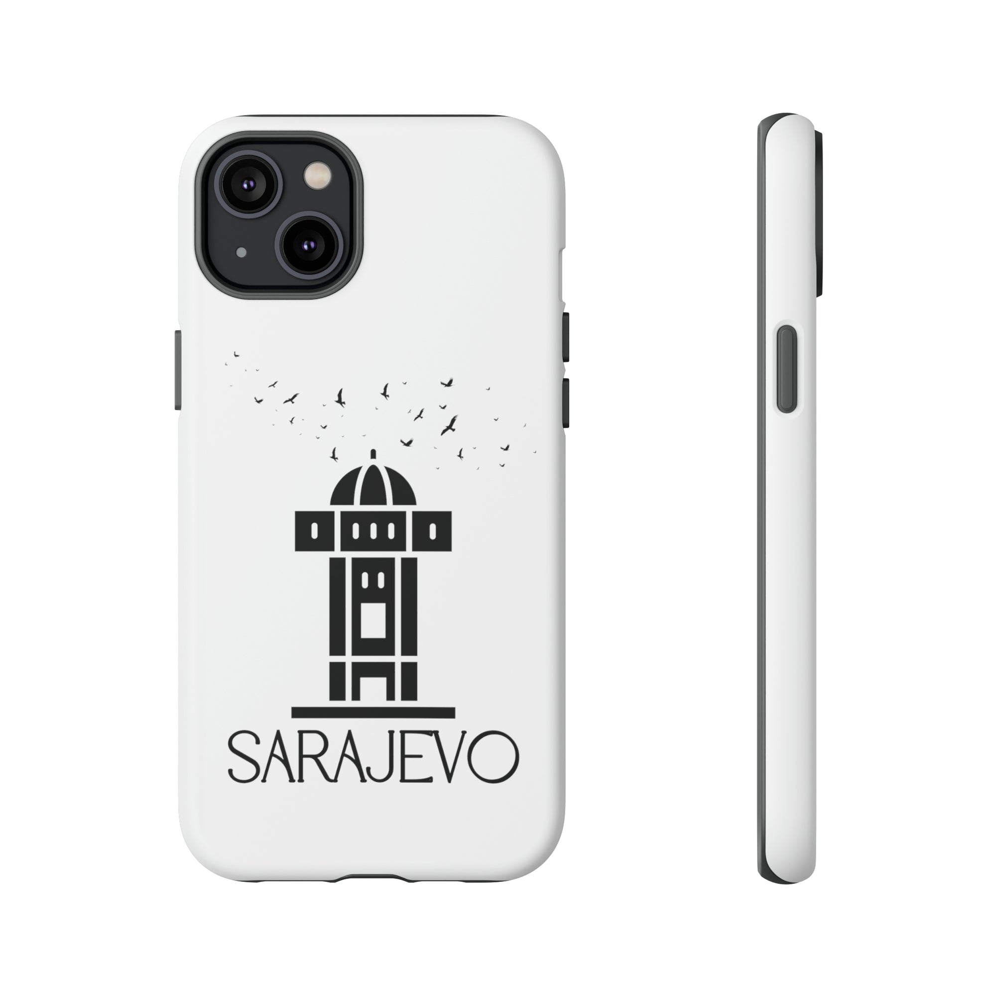 SARAJEVO SEBILJ Phone Case - White