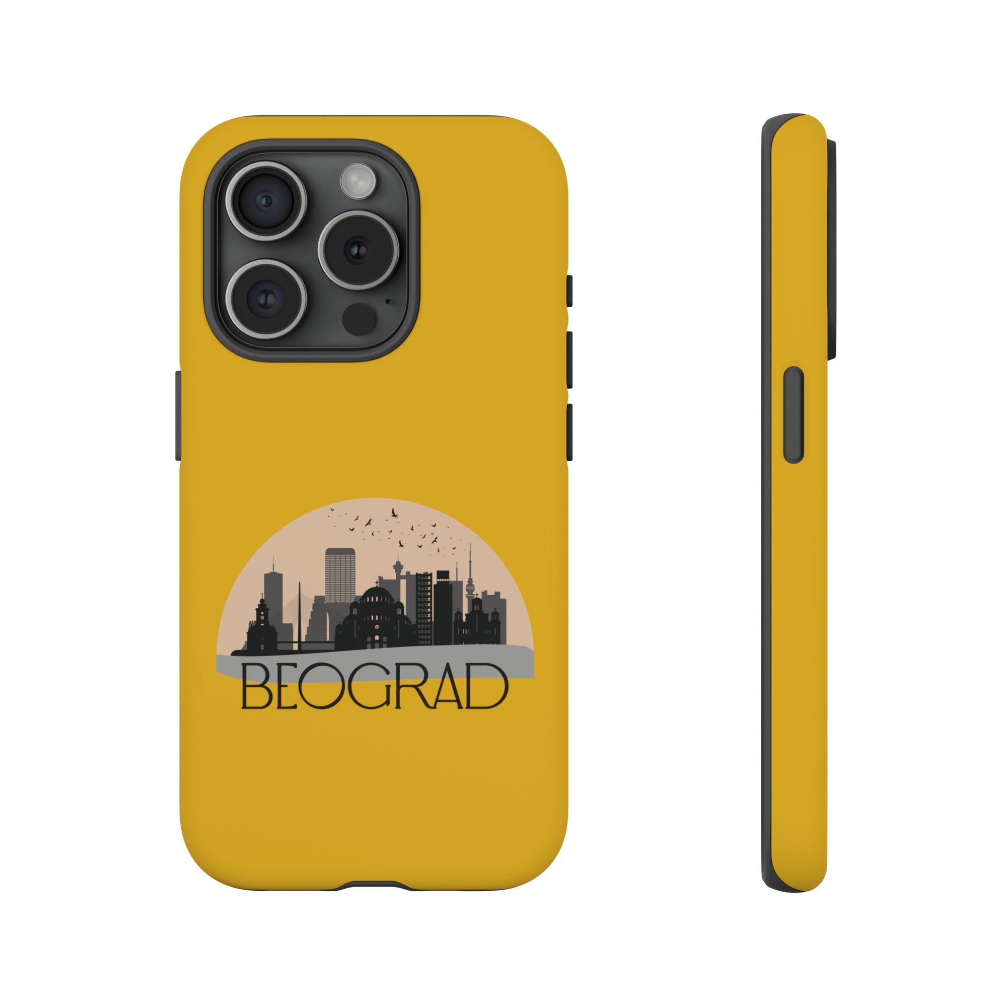 BEOGRAD Phone Case - Yellow