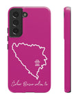 Šeher Bosno Volim Te Phone Case - Pink