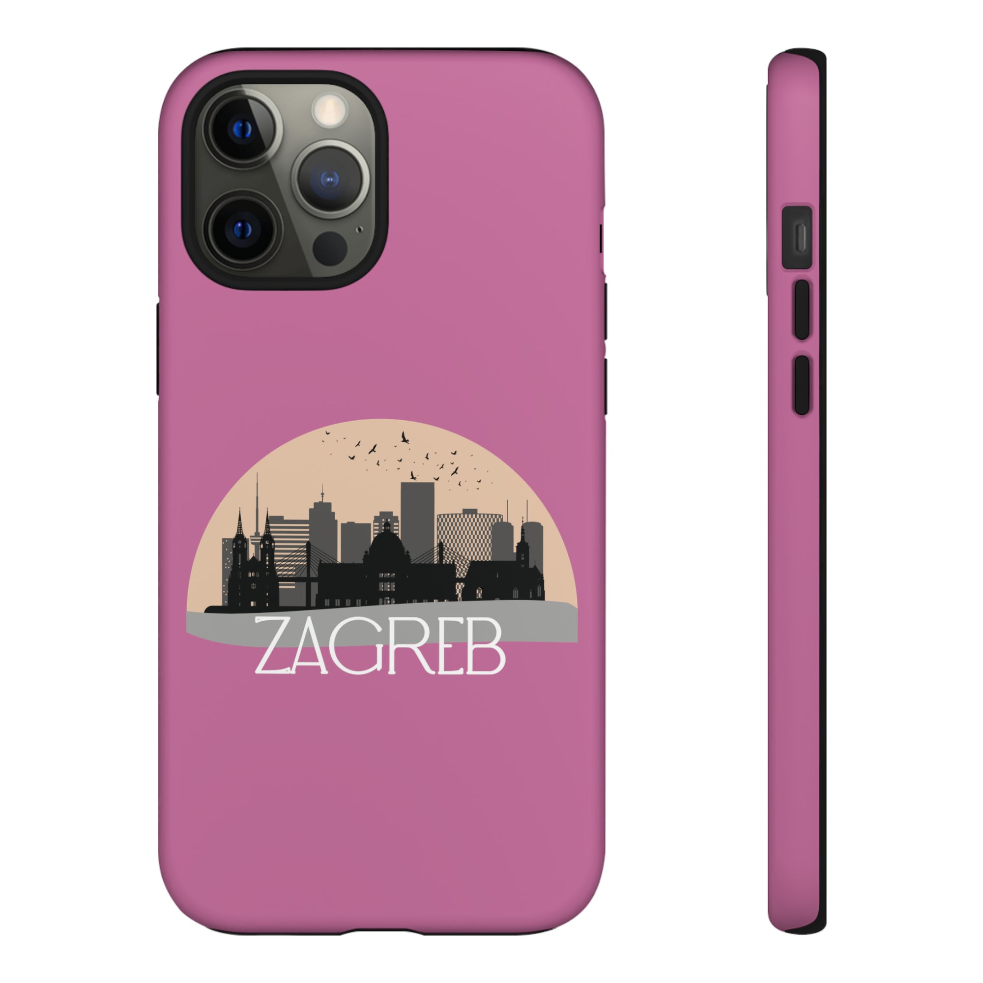 ZAGREB Phone Case - Light Pink