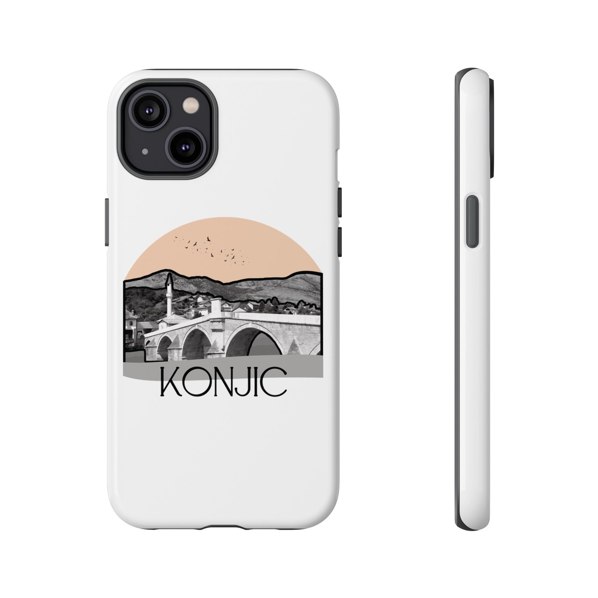 KONJIC Phone Case - White