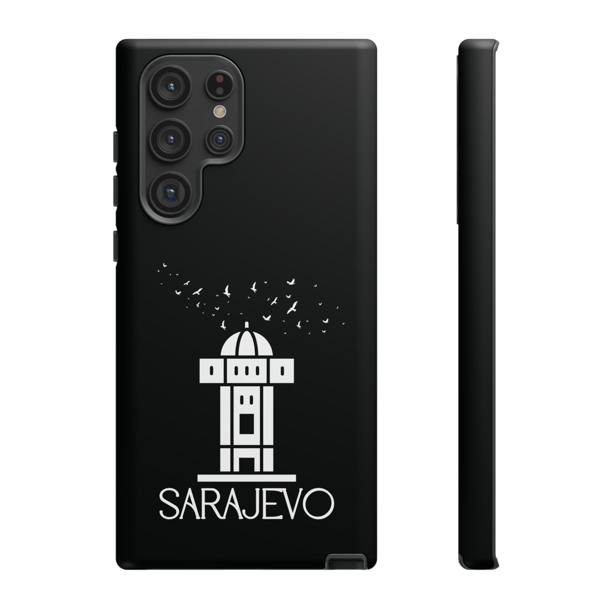 SARAJEVO SEBILJ Phone Case - Black