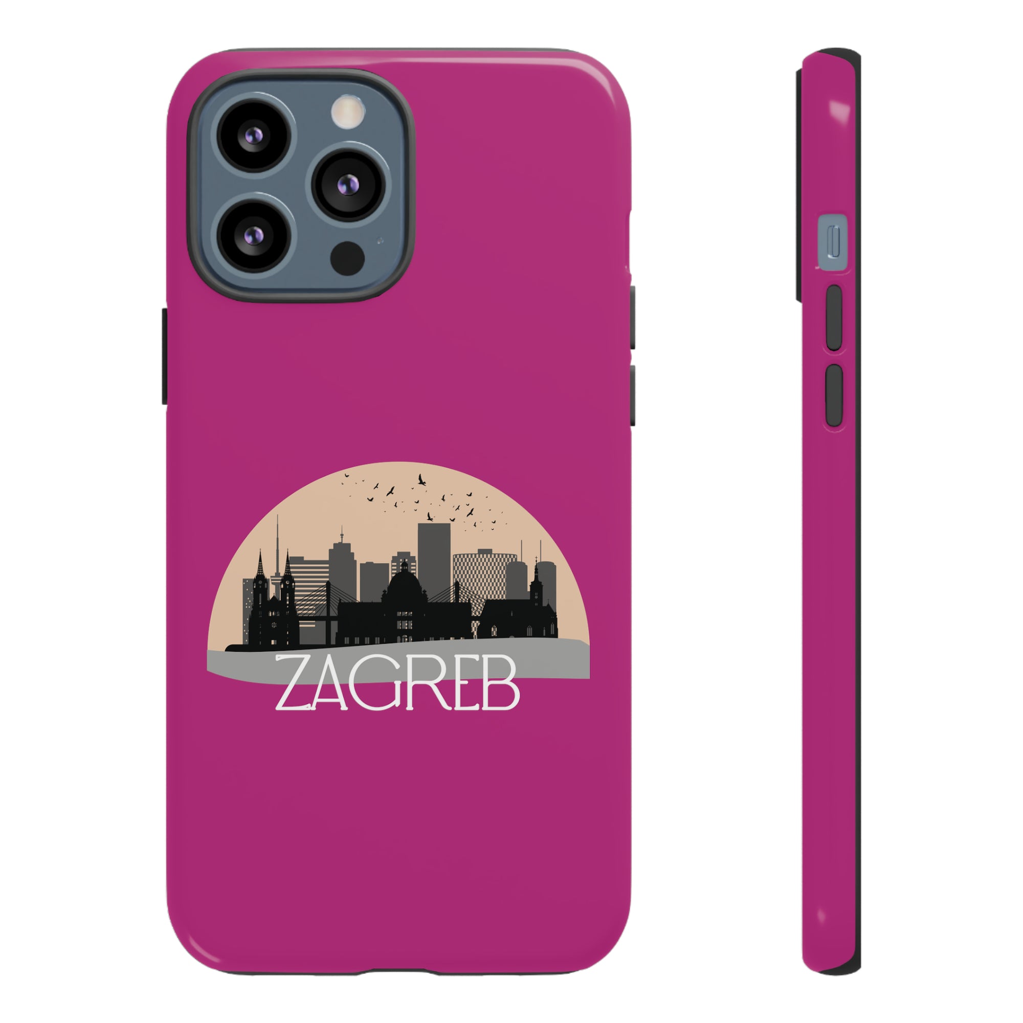 ZAGREB Phone Case - Pink