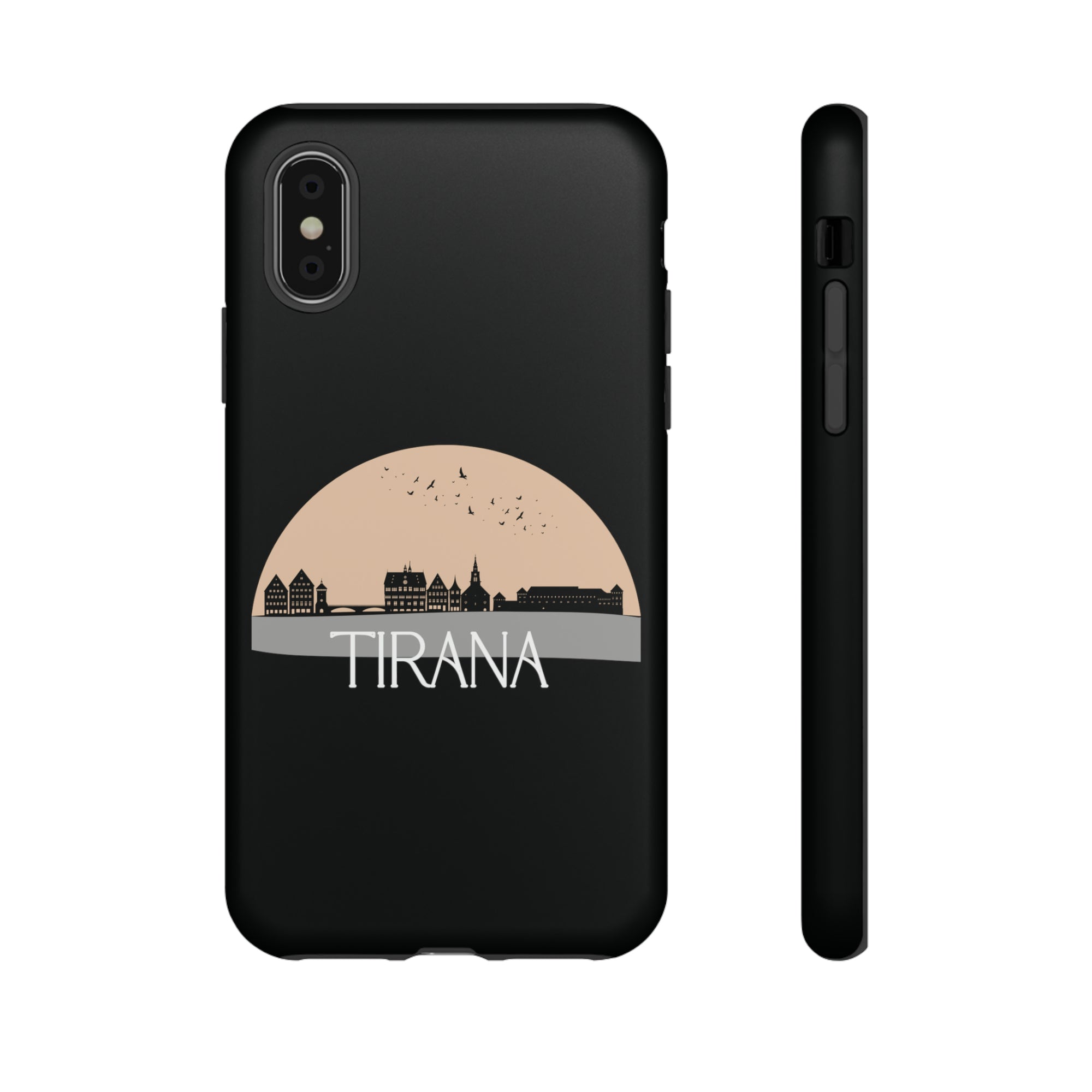 TIRANA Phone Case - Black