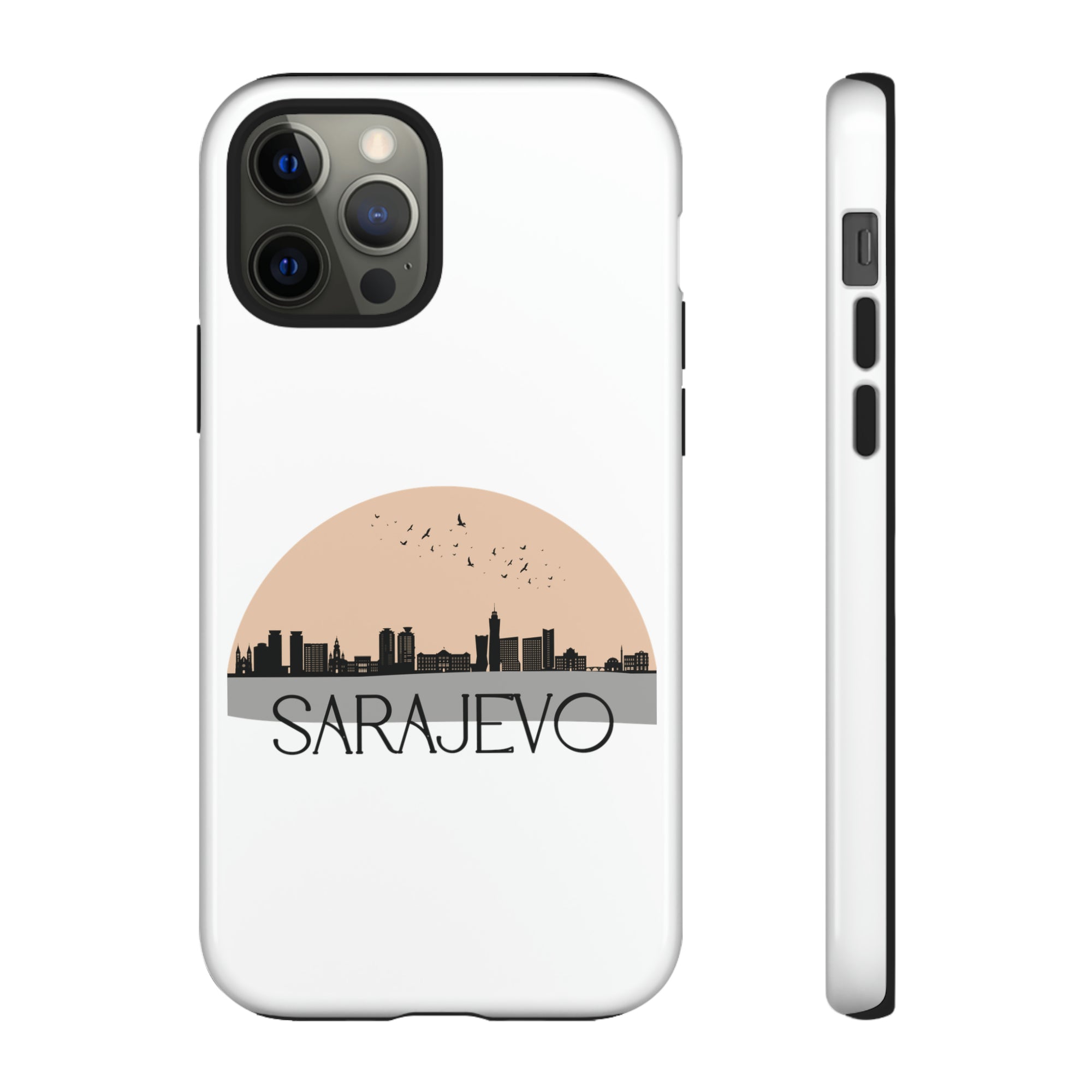 SARAJEVO Phone Case - White