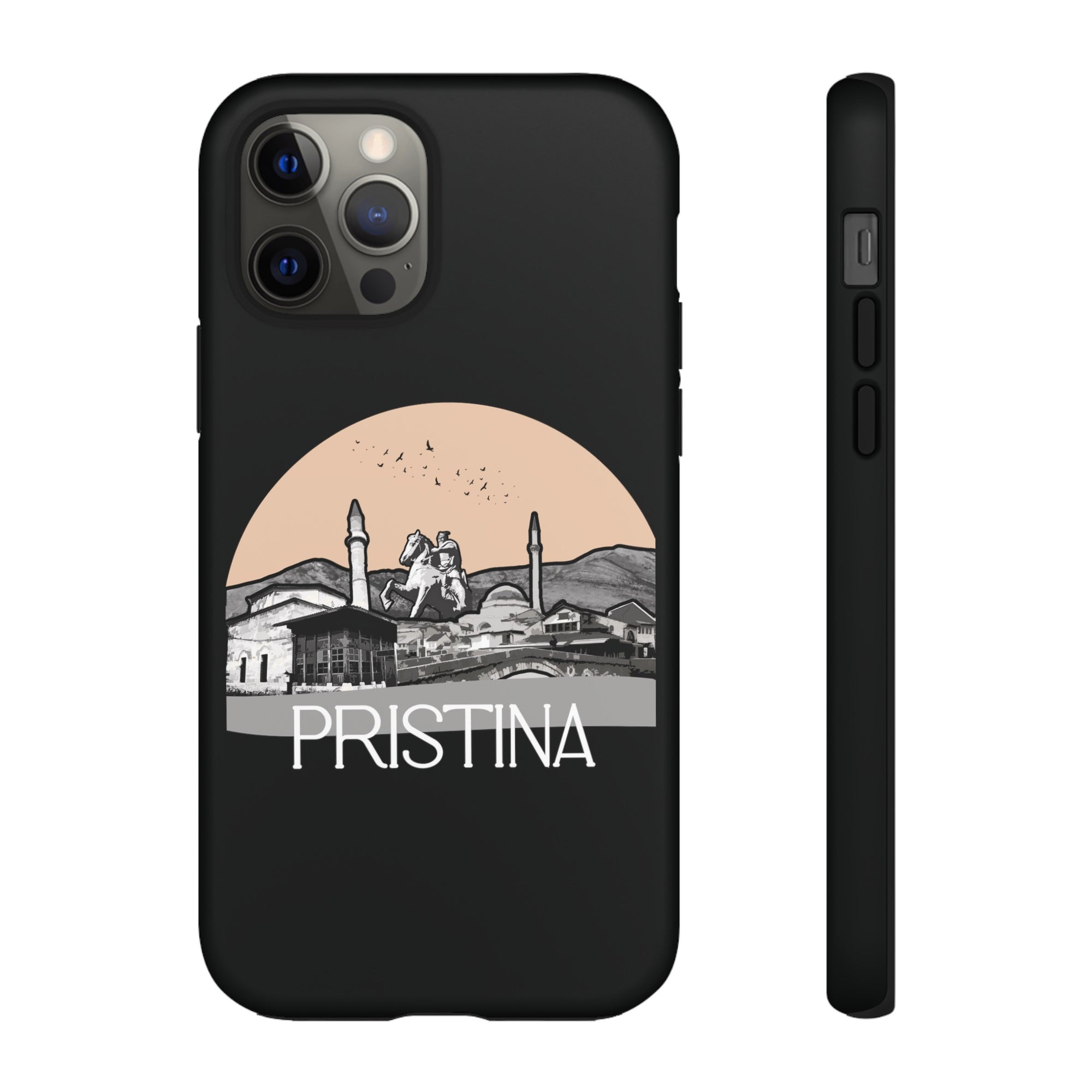 PRISTINA Phone Case - Black