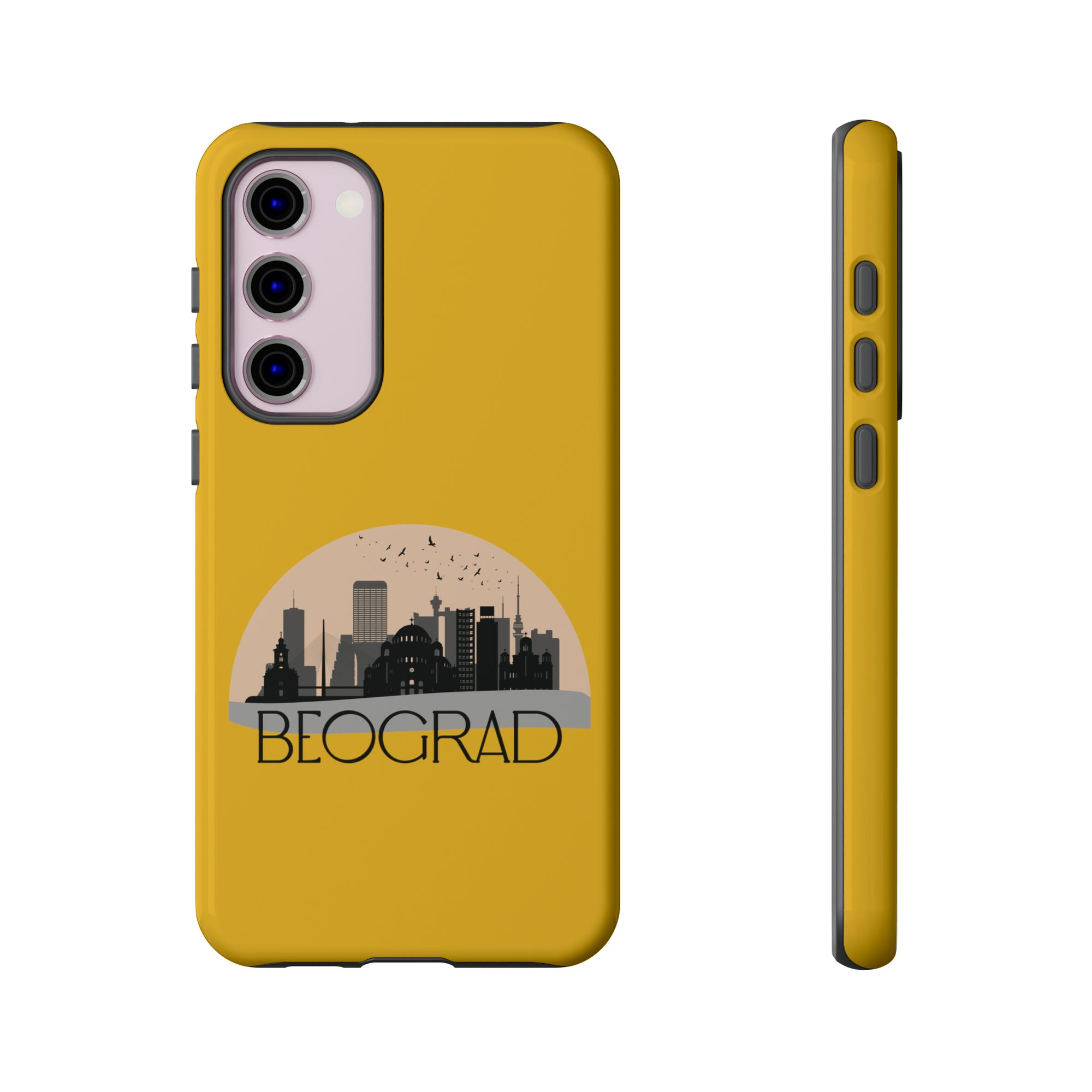 BEOGRAD Phone Case - Yellow