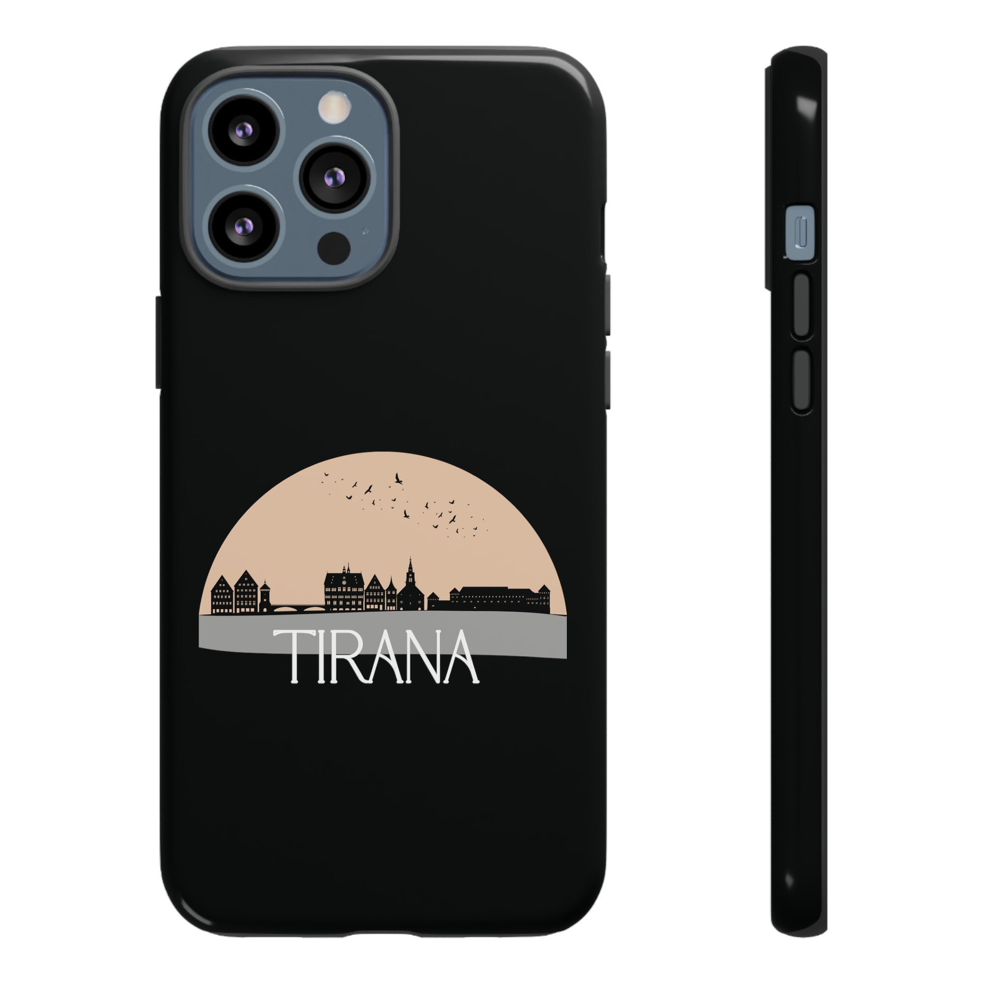 TIRANA Phone Case - Black