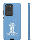 SARAJEVO SEBILJ Phone Case - Light Blue