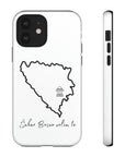 Šeher Bosno Volim Te Phone Case - White