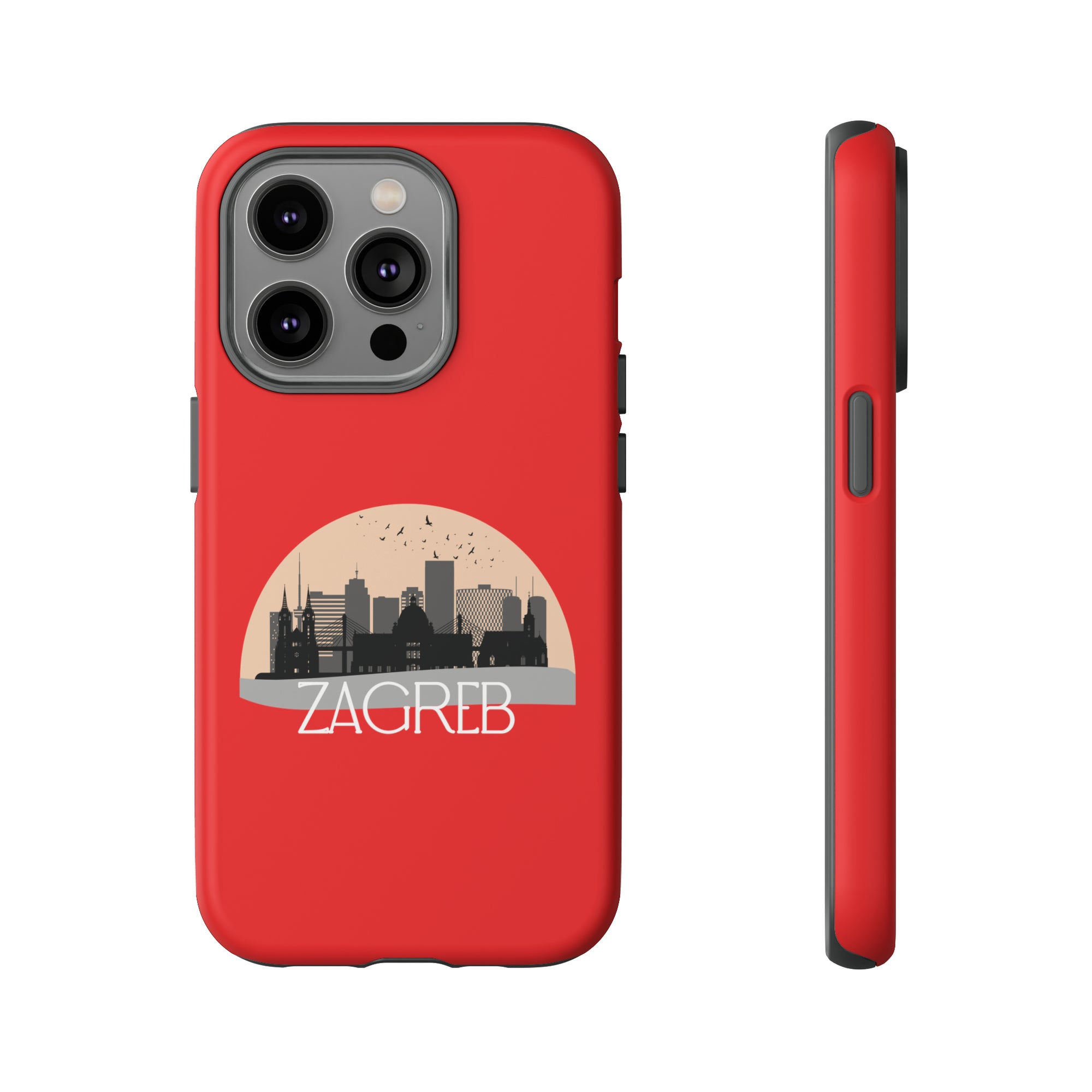 ZAGREB Phone Case - Red