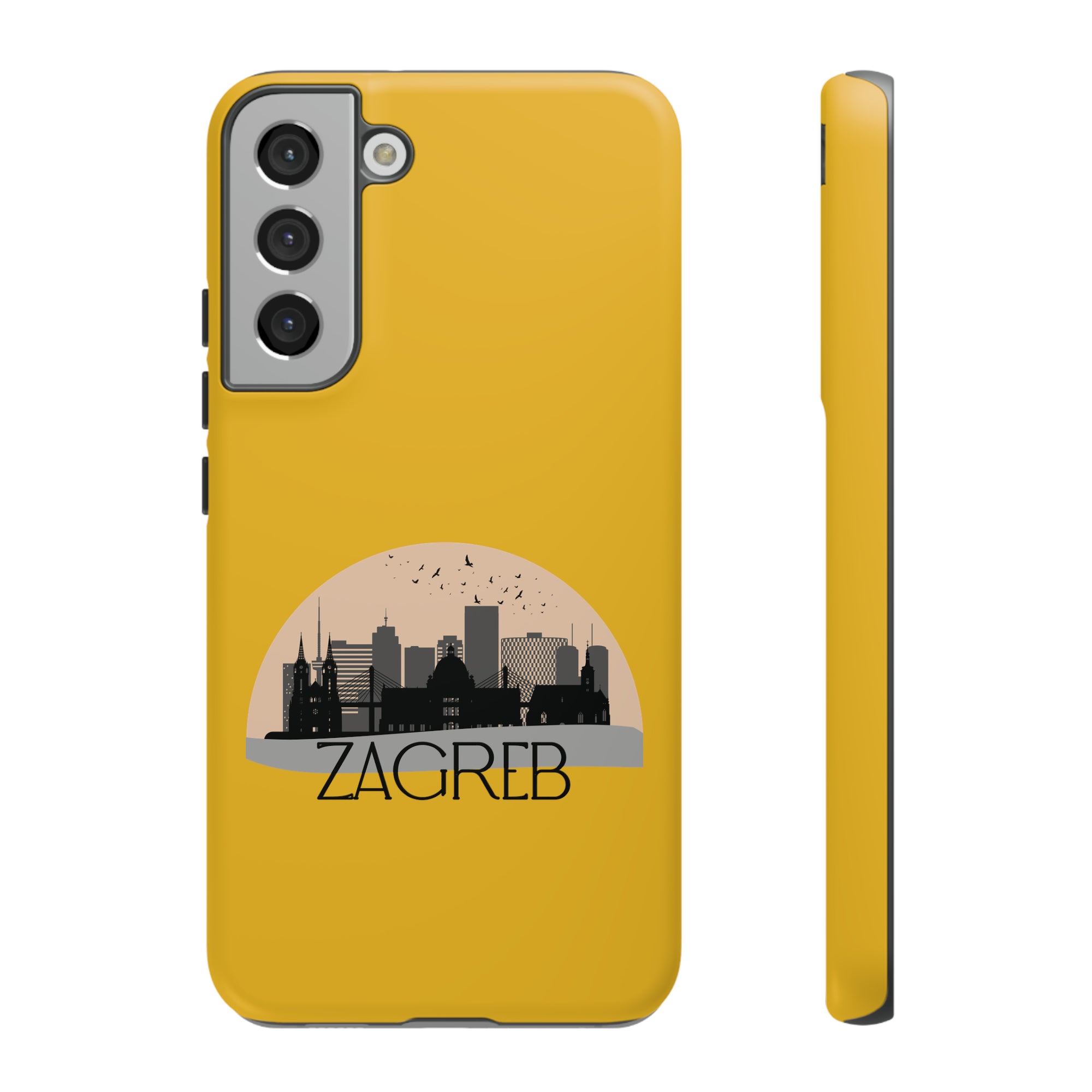 ZAGREB Phone Case - Yellow