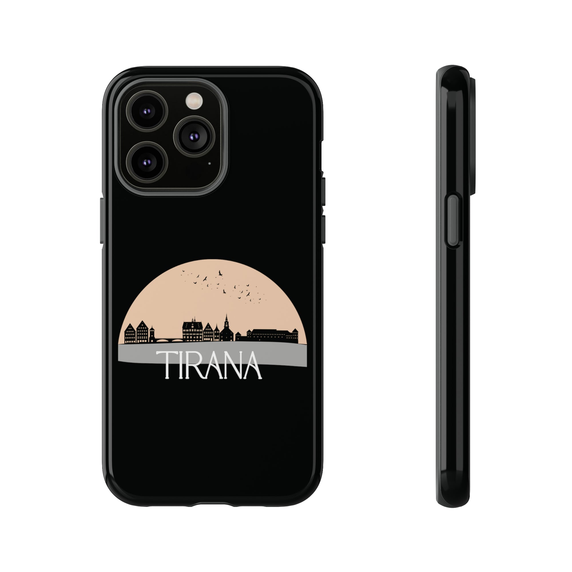 TIRANA Phone Case - Black