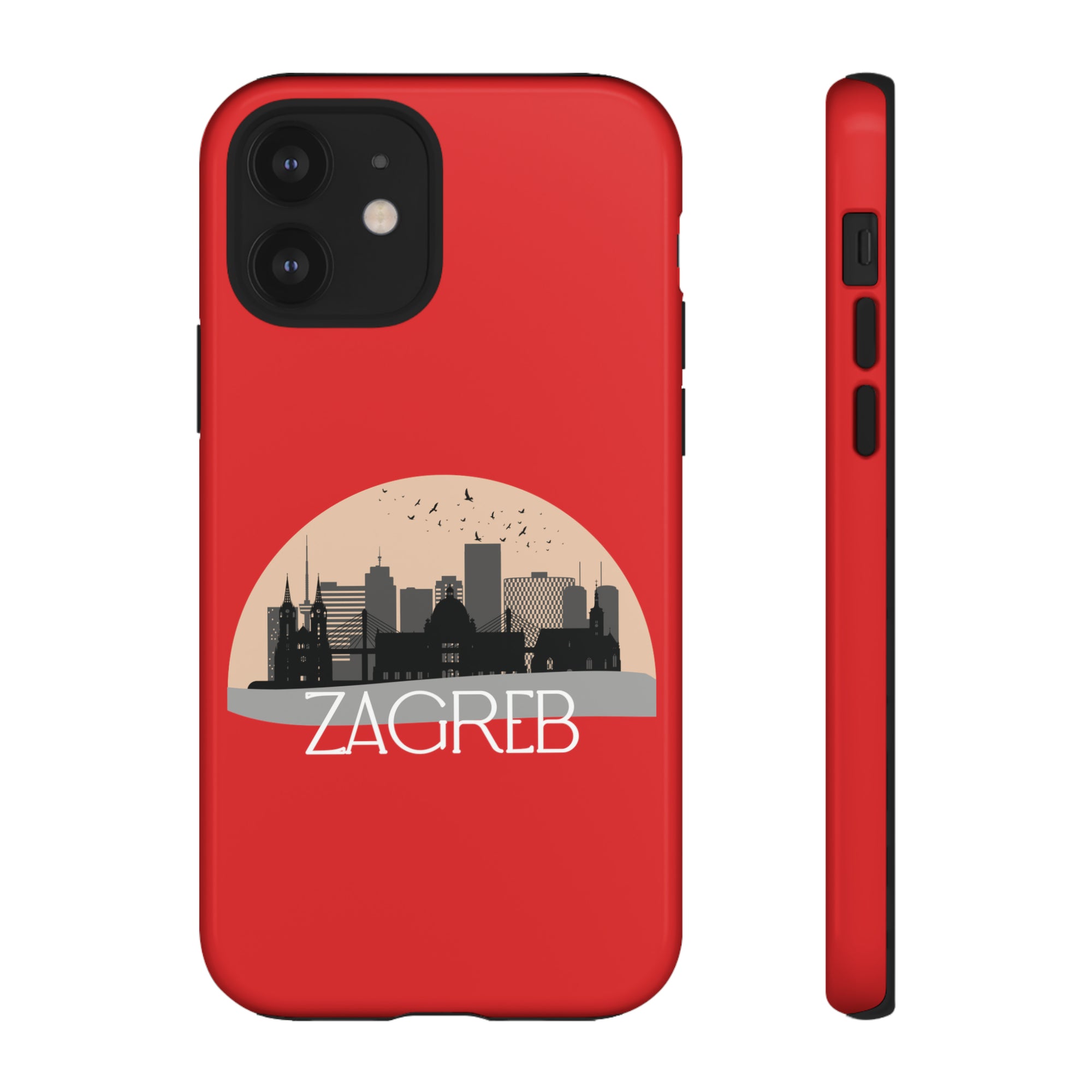 ZAGREB Phone Case - Red