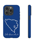 Šeher Bosno Volim Te Phone Case - Blue