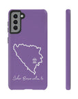 Šeher Bosno Volim Te Phone Case - Purple