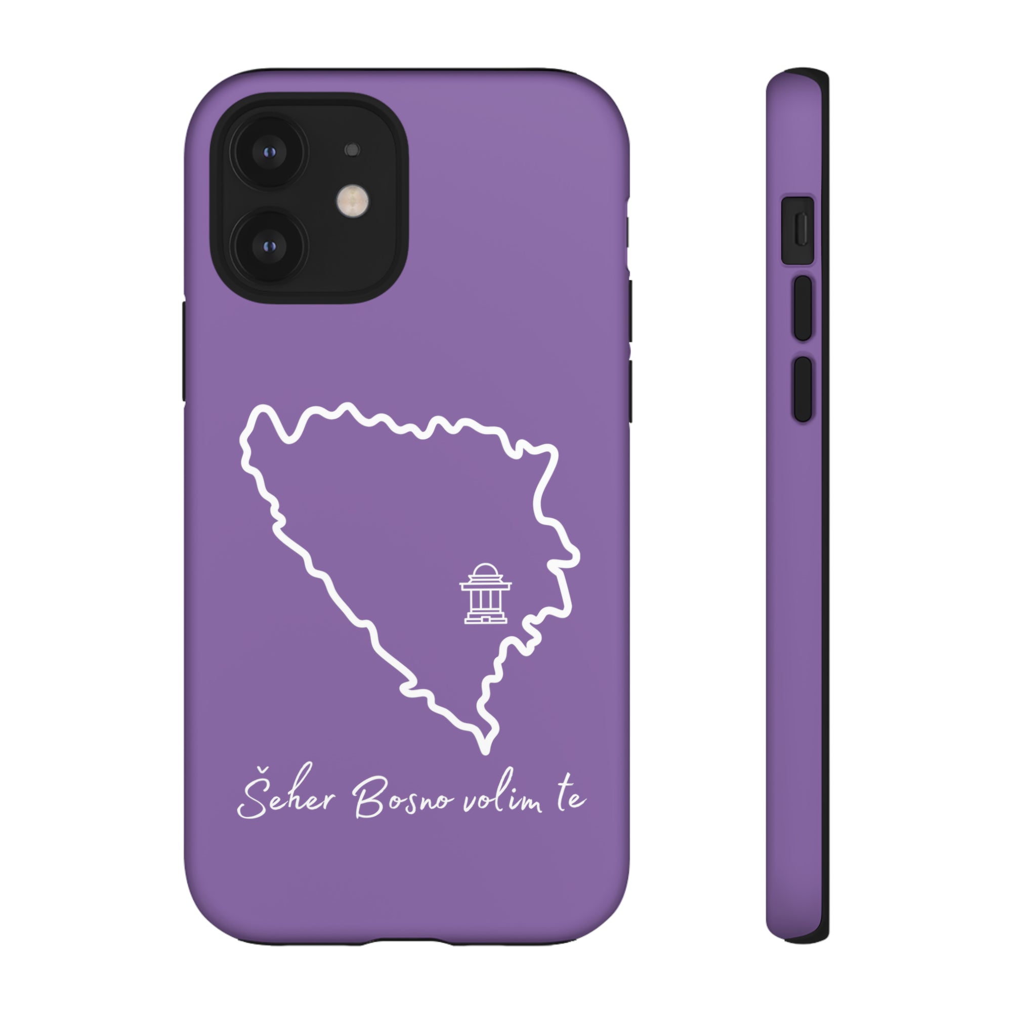 Šeher Bosno Volim Te Phone Case - Purple