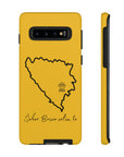 Šeher Bosno Volim Te Phone Case - Yellow