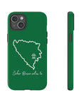 Šeher Bosno Volim Te Phone Case - Green