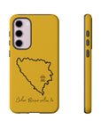 Šeher Bosno Volim Te Phone Case - Yellow