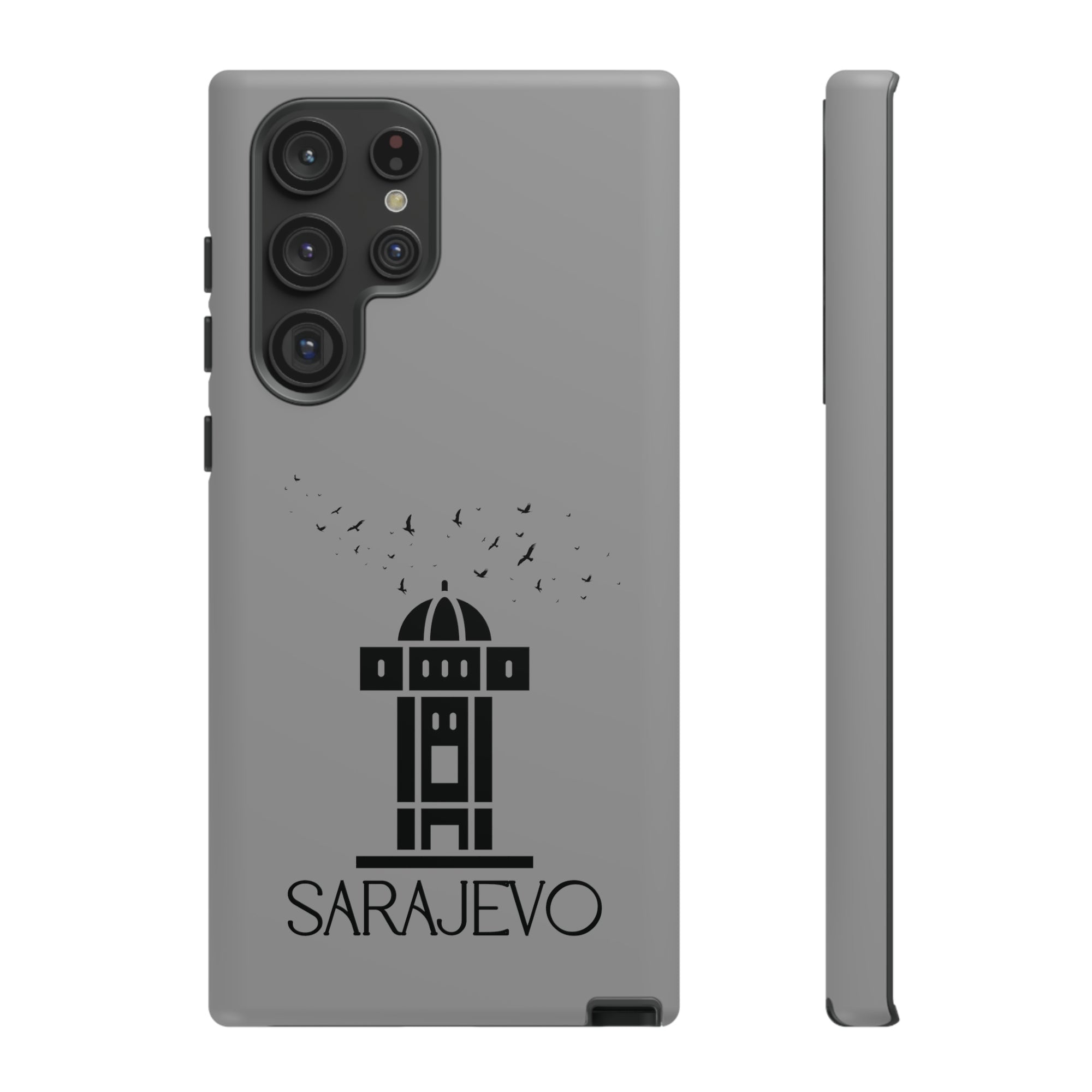 SARAJEVO SEBILJ Phone Case - Grey