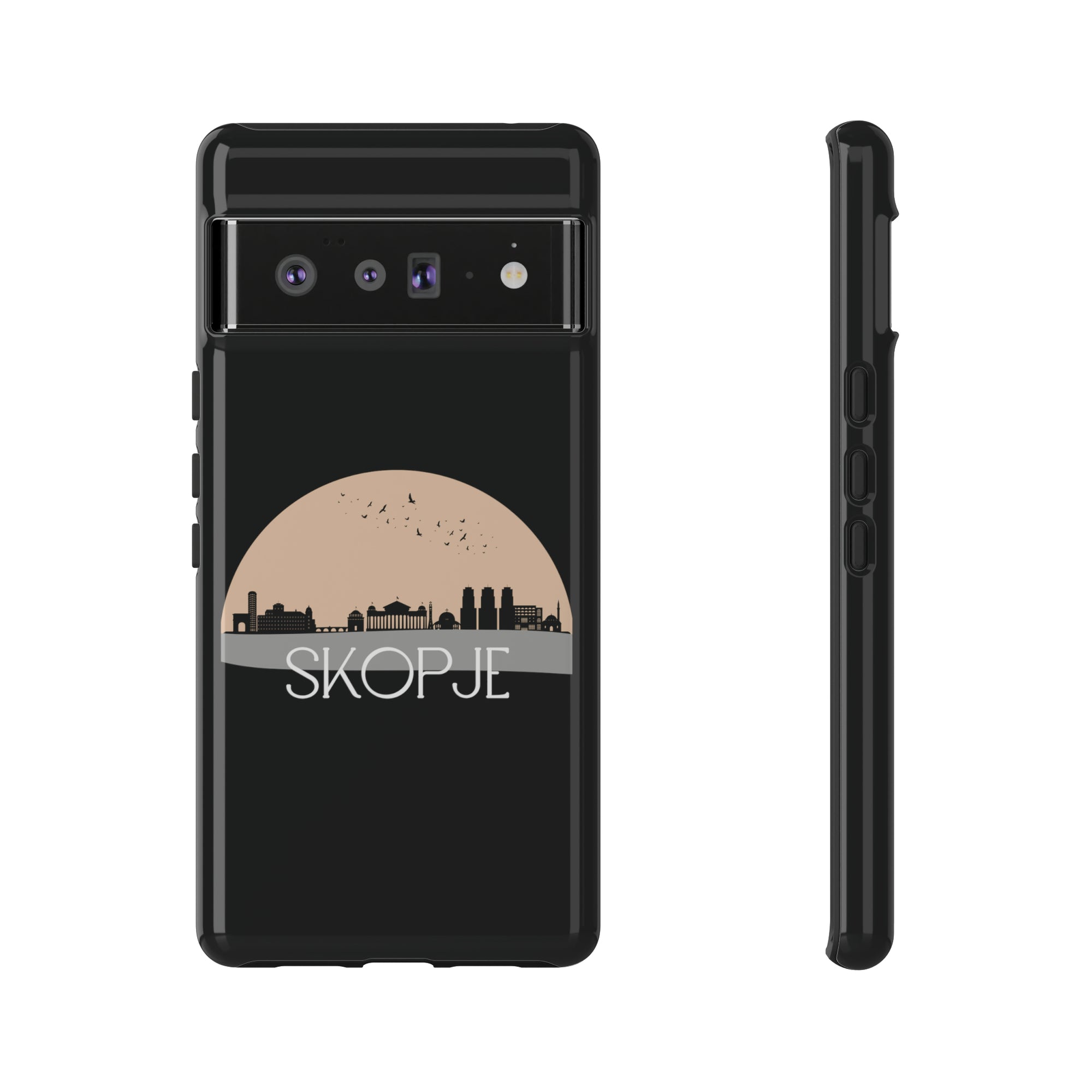 SKOPJE Phone Case - Black