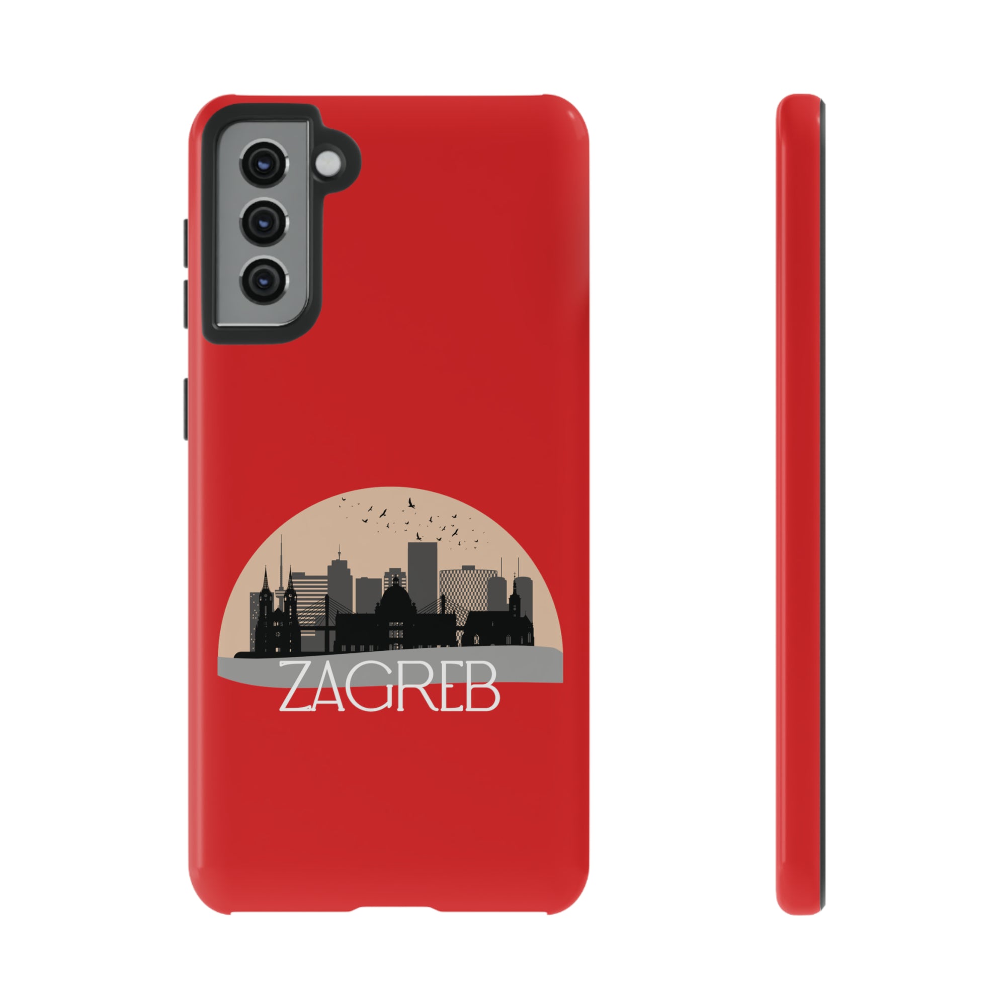 ZAGREB Phone Case - Red