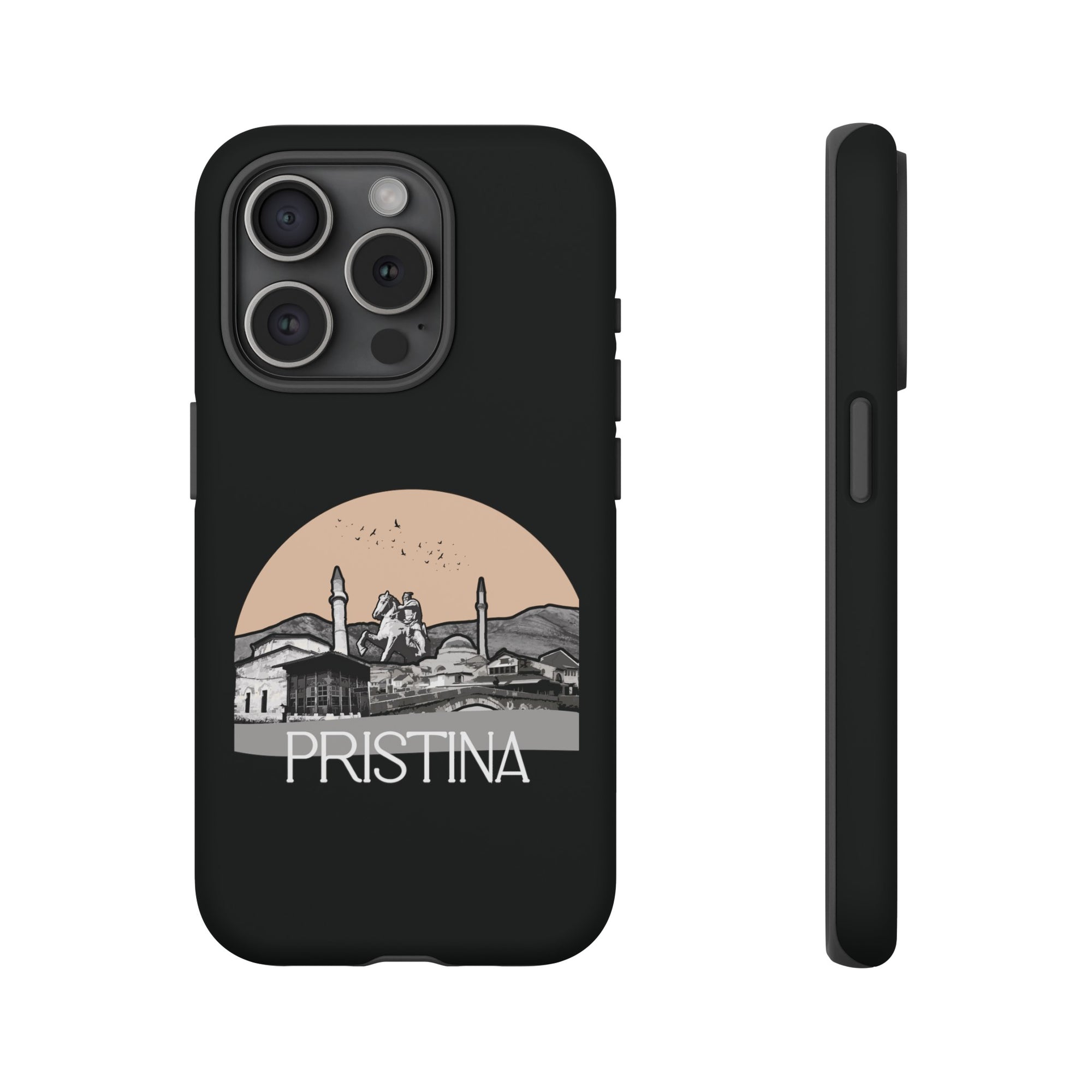 PRISTINA Phone Case - Black