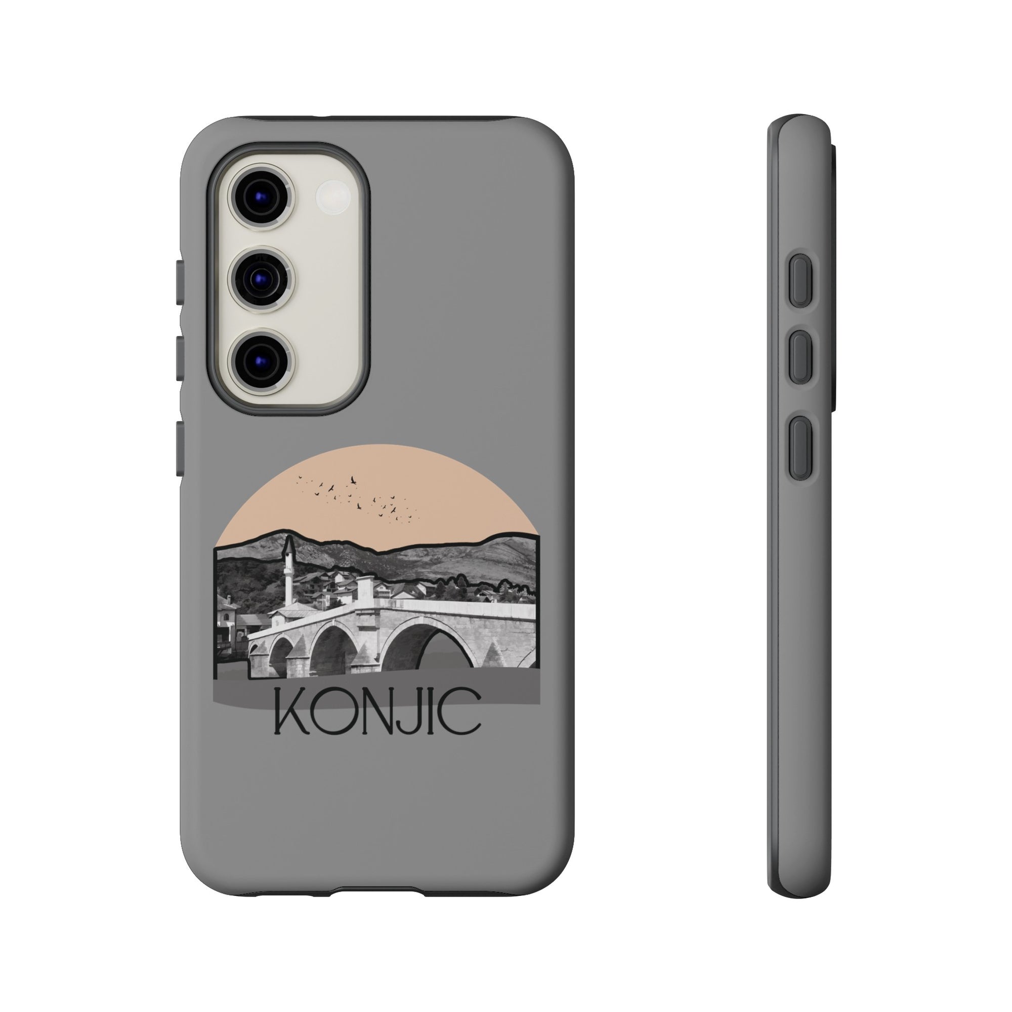 KONJIC Phone Case - Grey