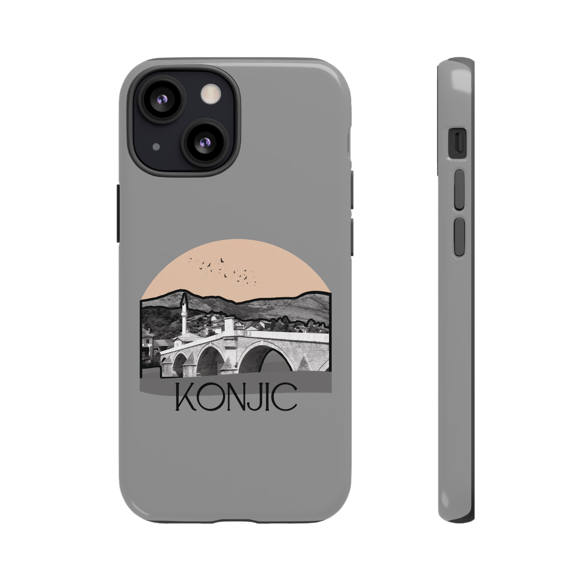 KONJIC Phone Case - Grey