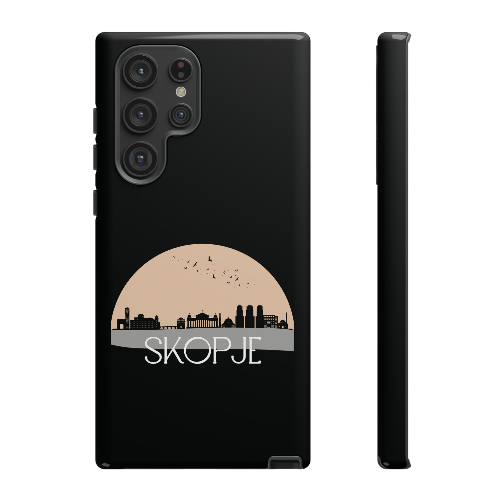 SKOPJE Phone Case - Black