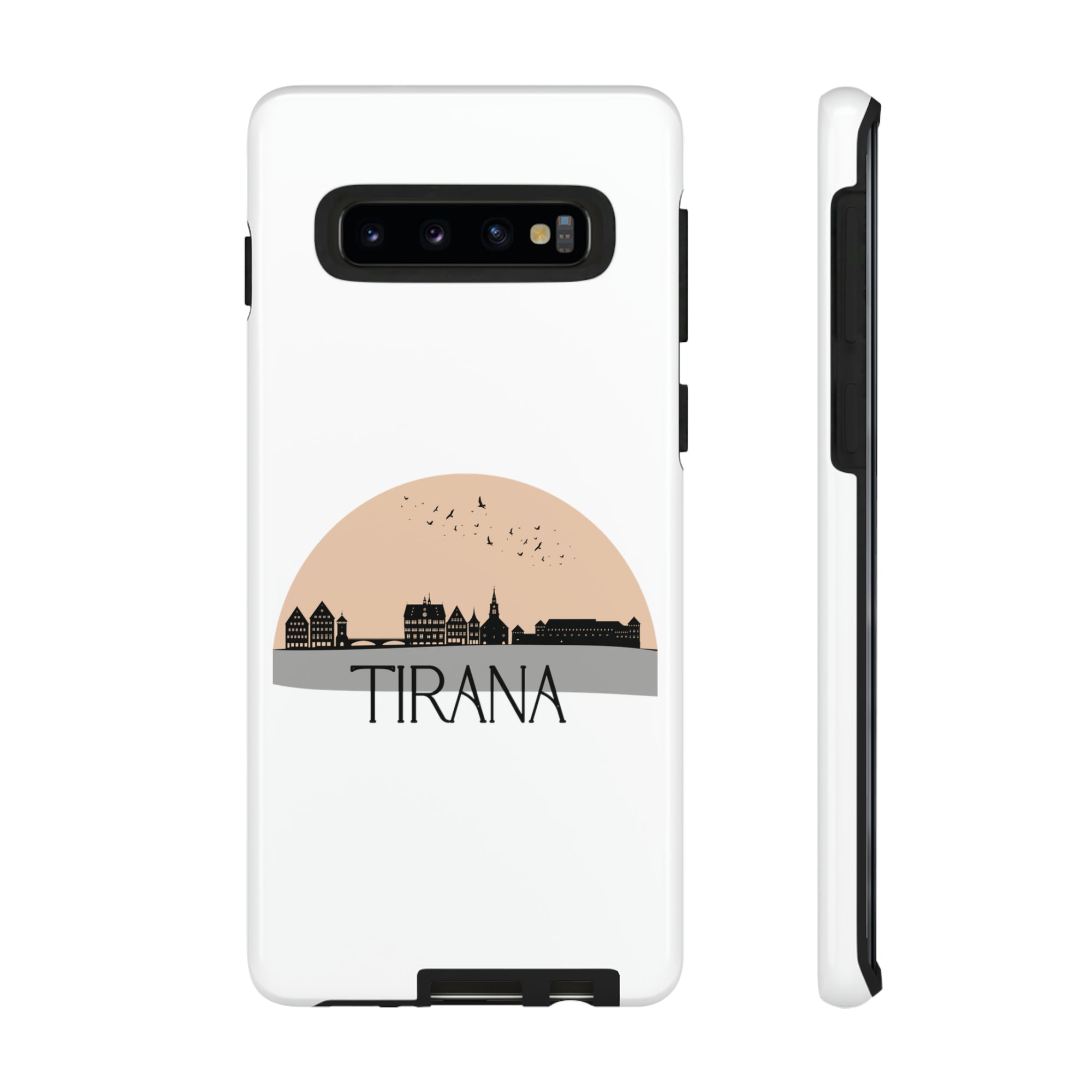 TIRANA Phone Case - White