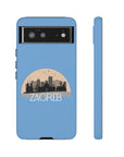 ZAGREB Phone Case - Light Blue