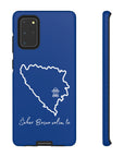 Šeher Bosno Volim Te Phone Case - Blue