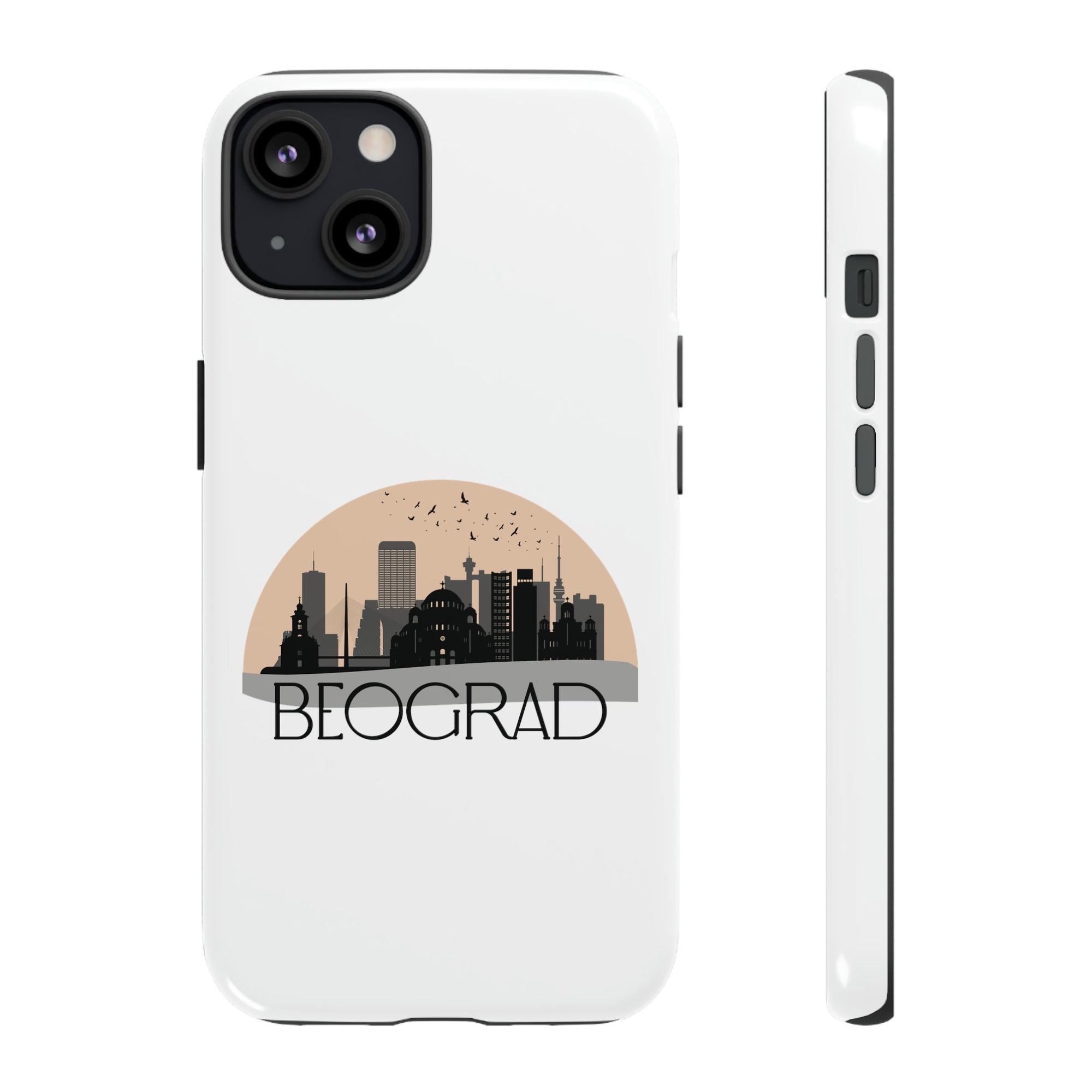 BEOGRAD Phone Case - White