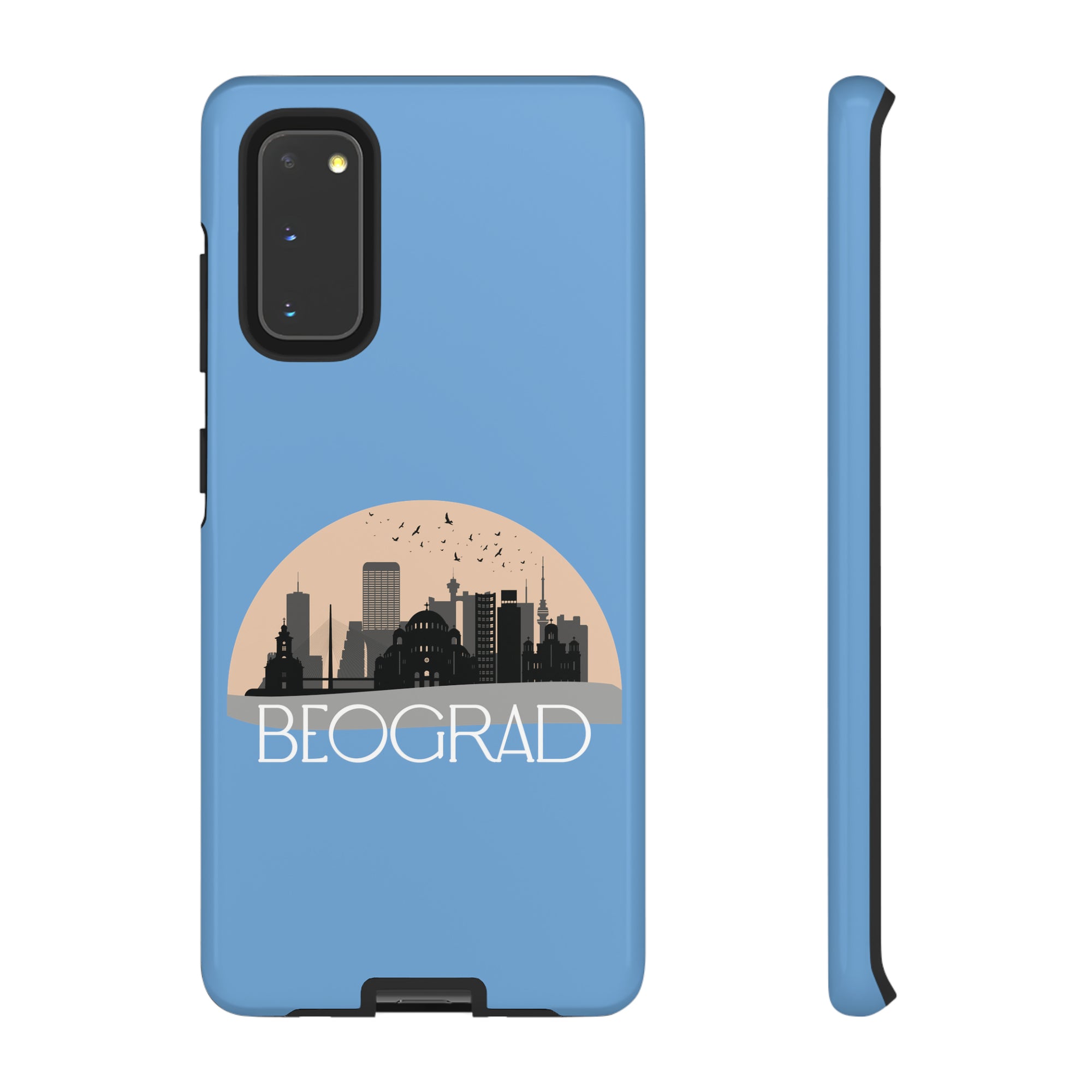 BEOGRAD Phone Case - Light Blue