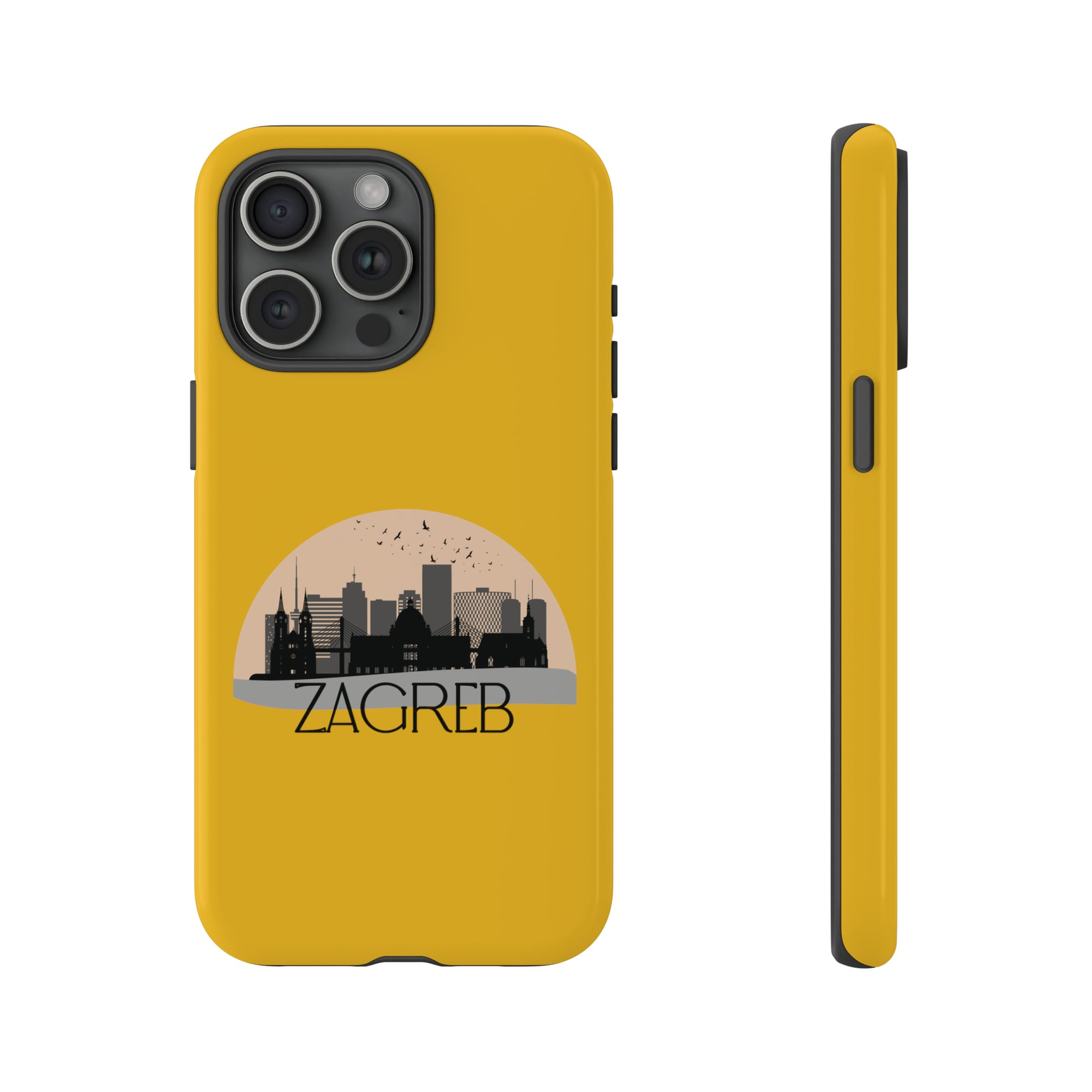 ZAGREB Phone Case - Yellow