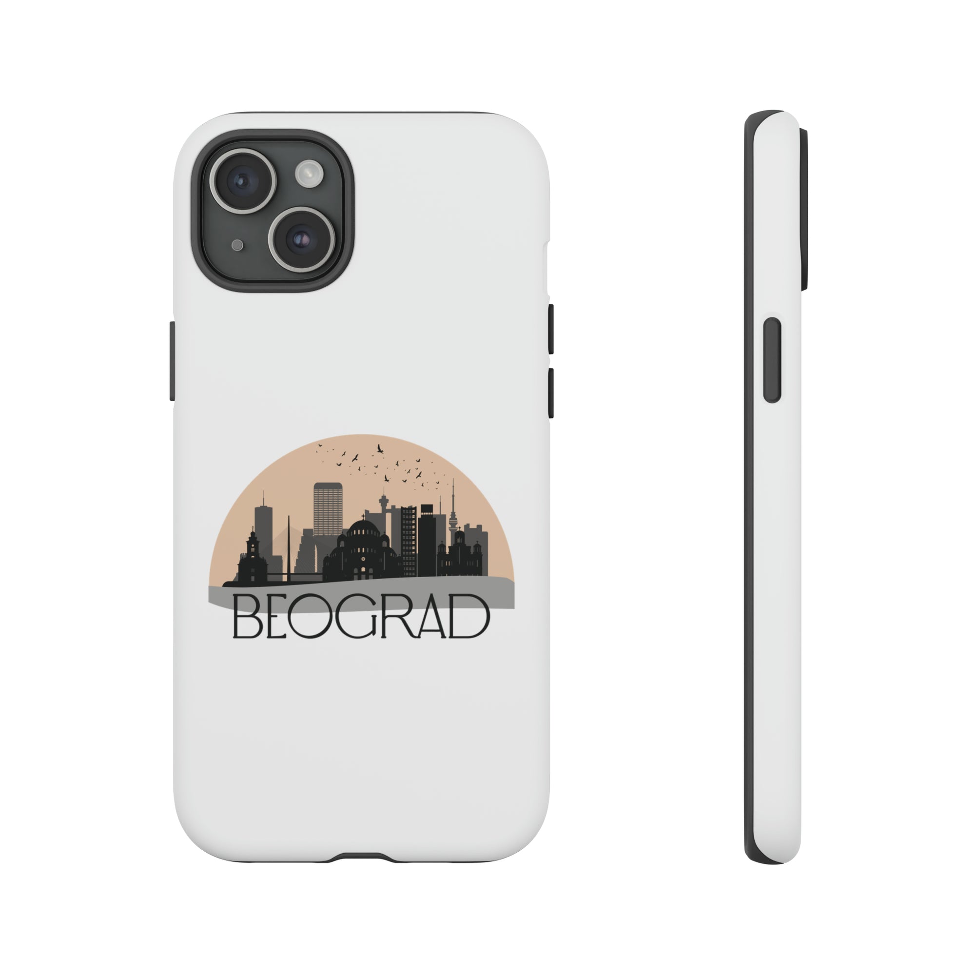 BEOGRAD Phone Case - White