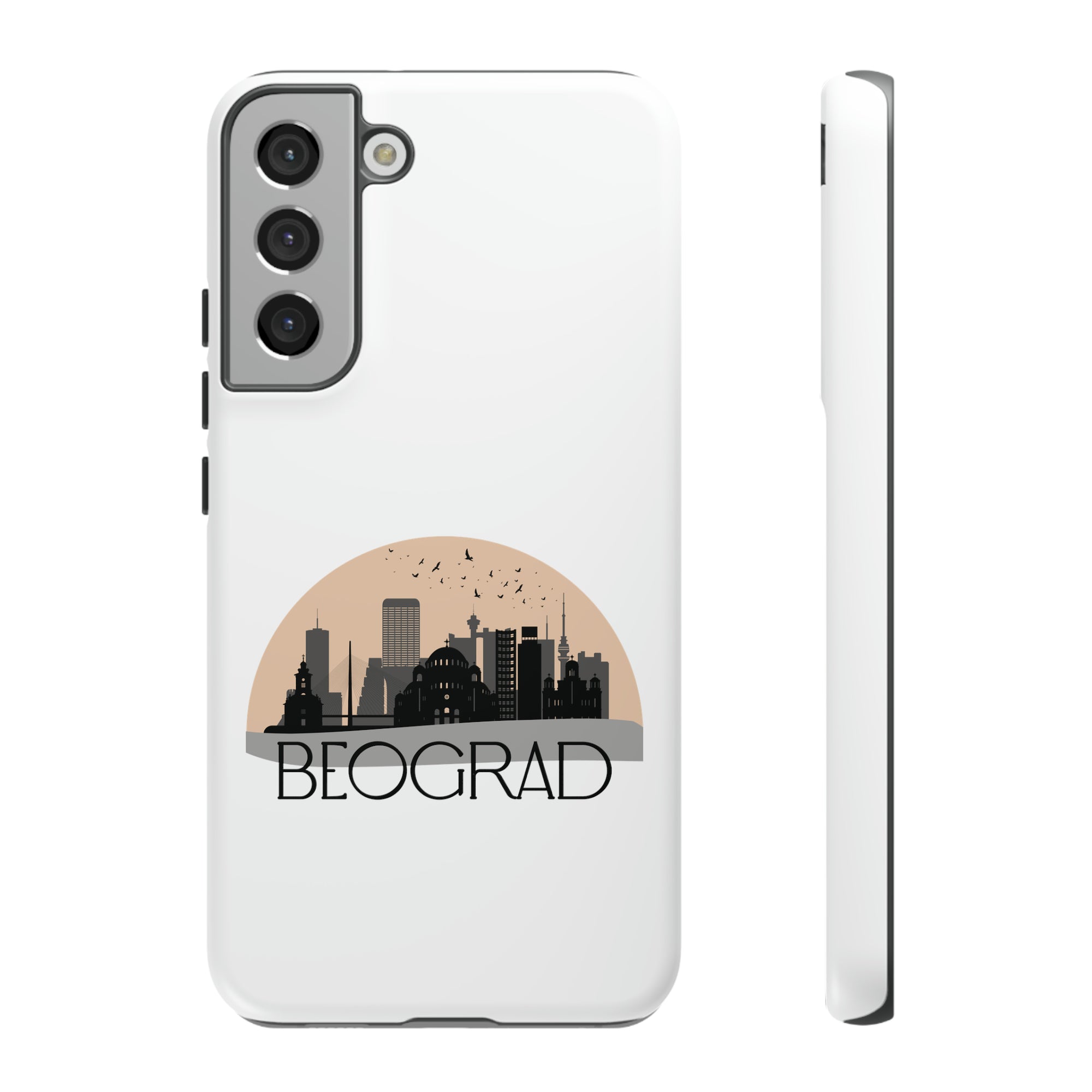 BEOGRAD Phone Case - White