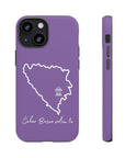 Šeher Bosno Volim Te Phone Case - Purple