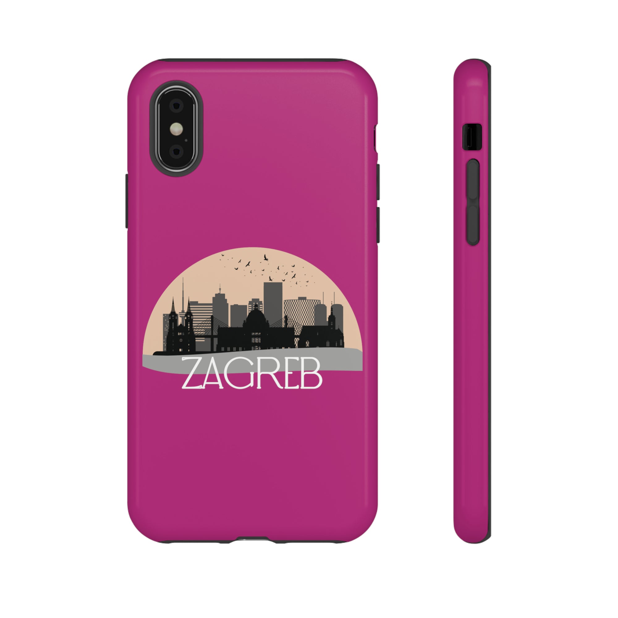 ZAGREB Phone Case - Pink