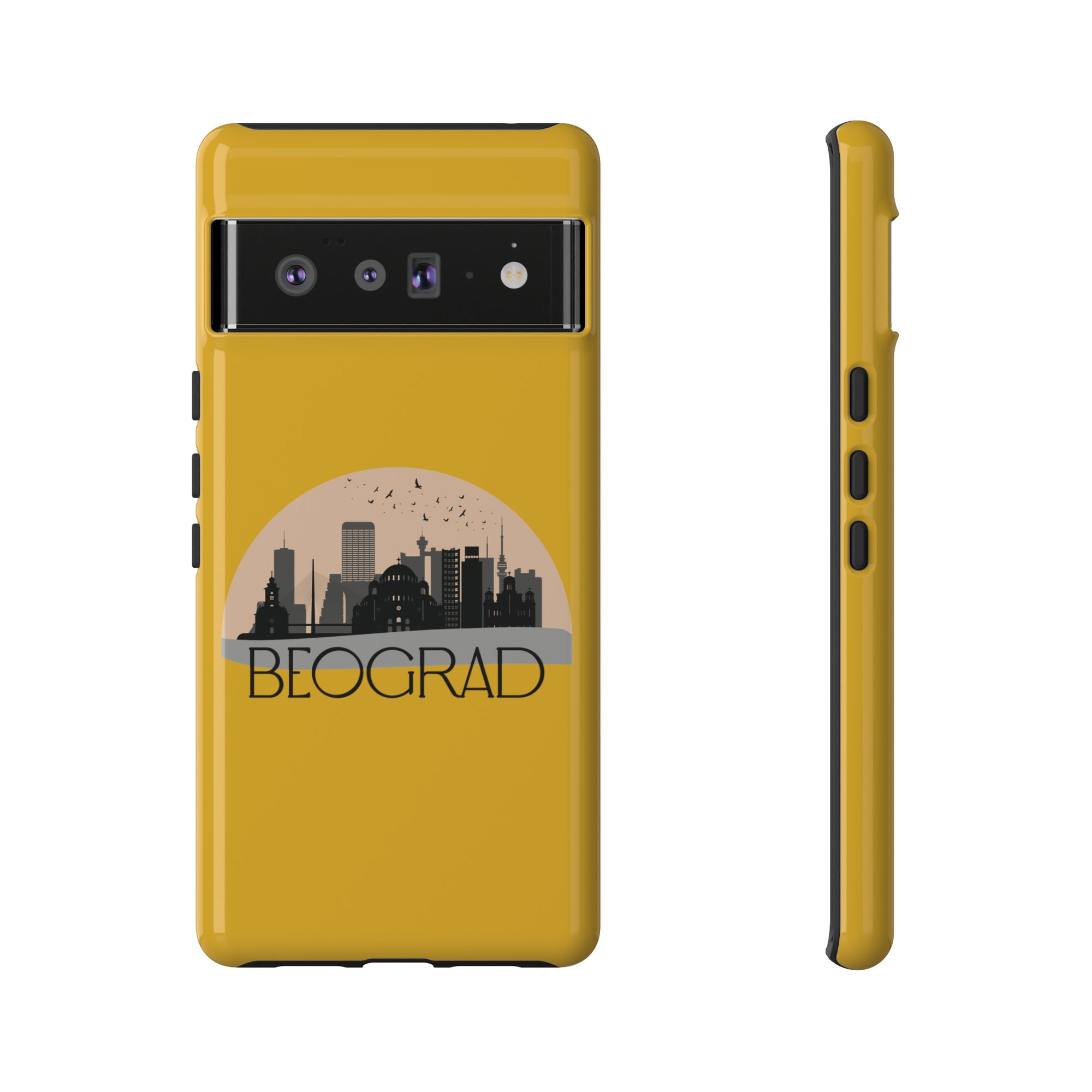 BEOGRAD Phone Case - Yellow