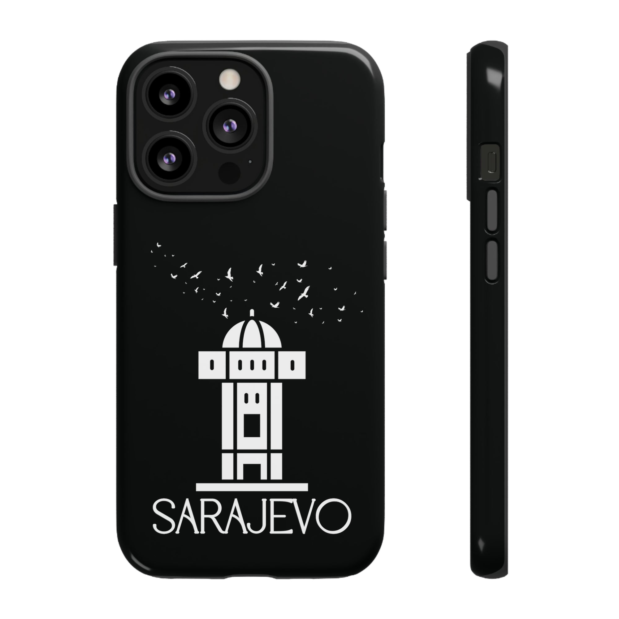 SARAJEVO SEBILJ Phone Case - Black