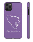 Šeher Bosno Volim Te Phone Case - Purple