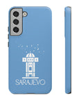 SARAJEVO SEBILJ Phone Case - Light Blue