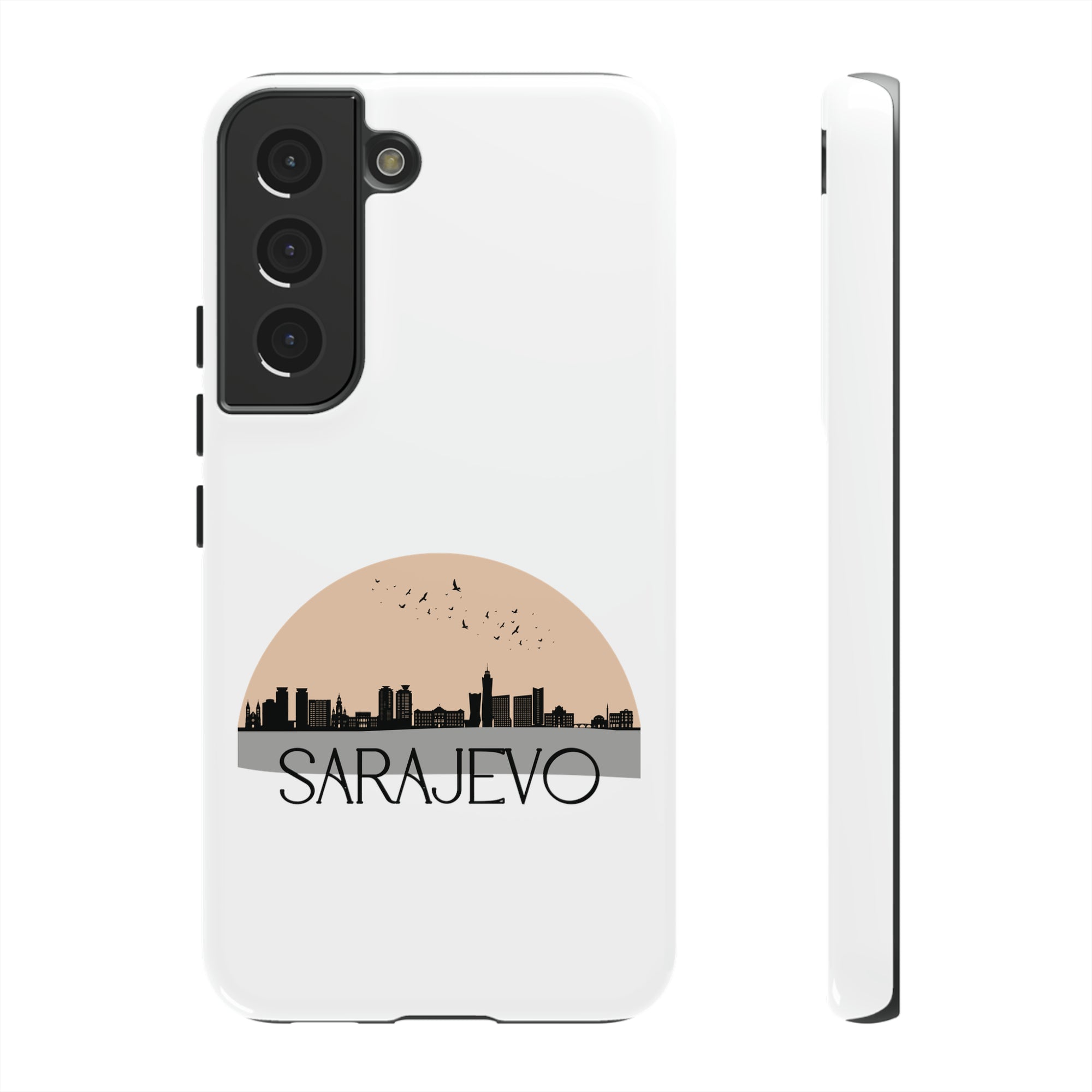 SARAJEVO Phone Case - White