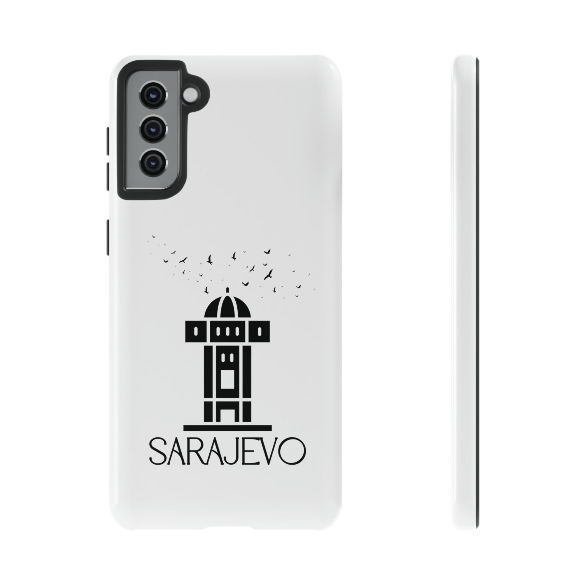 SARAJEVO SEBILJ Phone Case - White